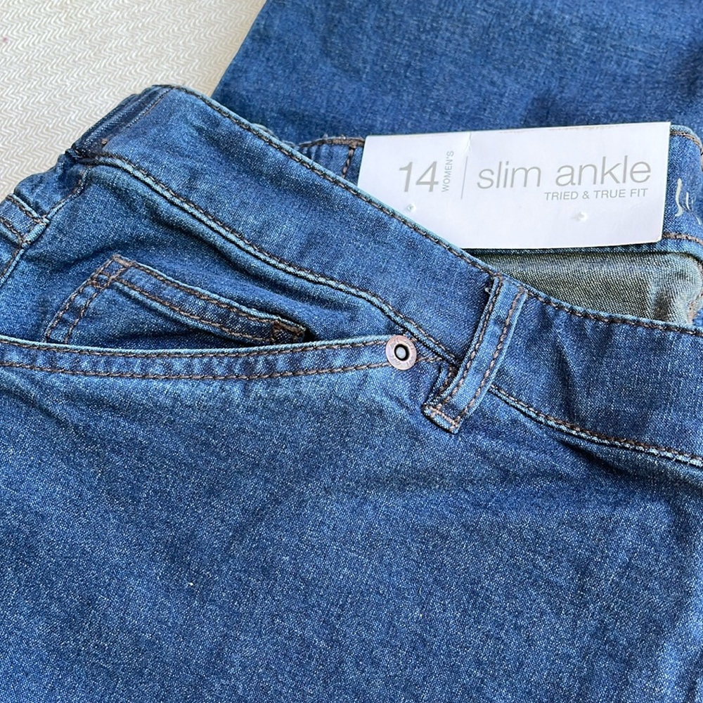 J Jill Slim Ankle Jeans Women’s 14